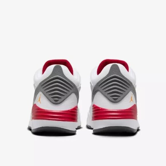 Nike Men's Jordan Max Aura 5 White Cardinal Red Shoes Size 13 us  DZ4353-160 - Picture 6 of 6